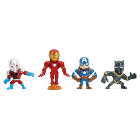 4 Marvel Avengers 2.5″ Die-Cast Collectible Figures