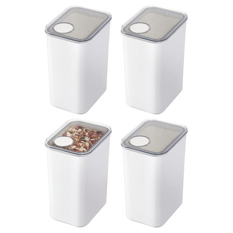 4-Set IDesign Large Kitchen Canister