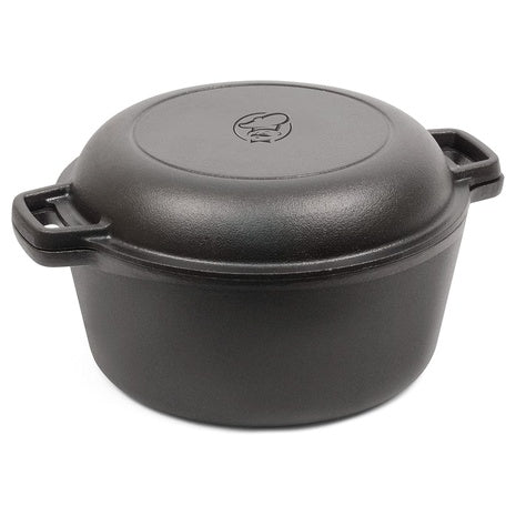 5-Qt Commercial Chef 2-in-1 Dutch Oven With 10.25" Skillet Lid