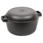 5-Qt Commercial Chef 2-in-1 Dutch Oven With 10.25" Skillet Lid