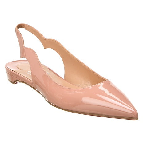 Christian Louboutin Hot Chickita Patent Slingback Flat