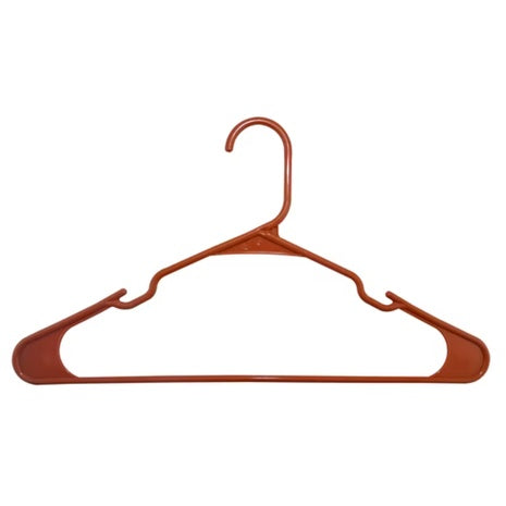 100-Count Mainstays Plastic Notched Adult Hangers