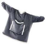 Kids’ Wearable Cozy Sherpa Blanket Hoodie