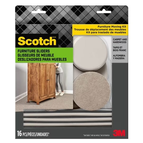 16-Piece Scotch Sliders Furniture Moving Kit