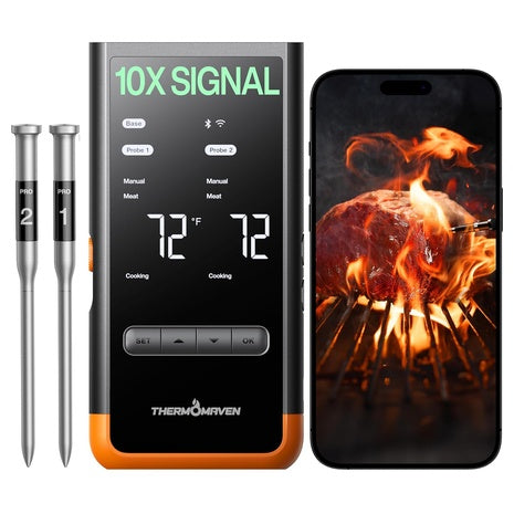ThermoMaven G2 Wireless 2-Probe Meat Thermometer