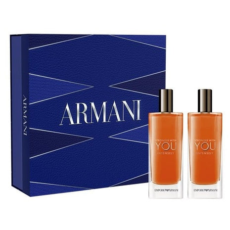 Armani Beauty Men's Stronger With You Intensely Gift Set (1oz)
