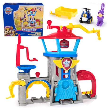 PAW Patrol Air Rescue Pup Squad Adventure Bay Airport Playset