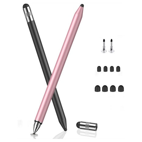 2-Count 3-in-1 Universal Touchscreen Stylus Pens