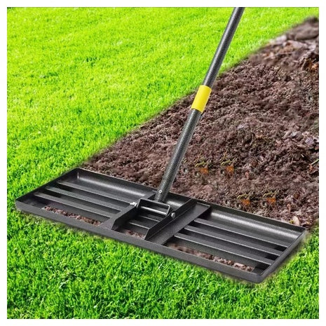 PoPoHoser 30" X 10" 5-Feet Lawn Leveling Rake