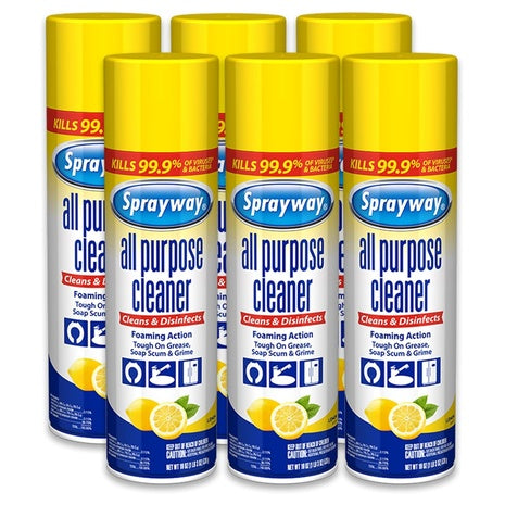6-Pack Sprayway Lemon All Purpose Cleaner