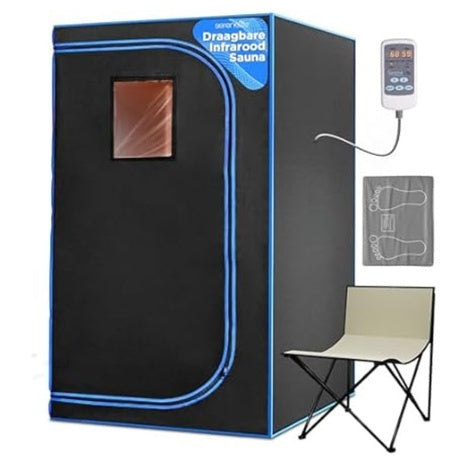 35" X 71" SereneLife Portable Sauna Box Infrared Tent