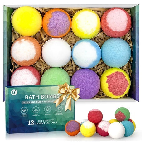 12 Bath Bombs