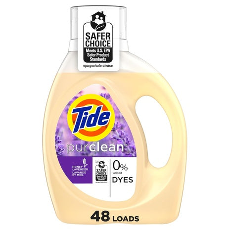 48 Loads of Tide Purclean Liquid Laundry Detergent (63 Oz)