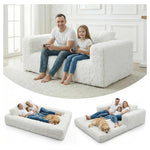 3-in-1 Convertible Sofa Bed (2 Colors)