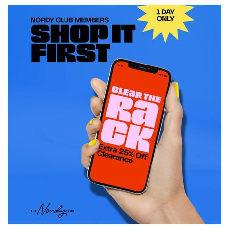 Extra 25% Off Nordstrom Rack Clearance!