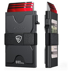 Slim Aluminum RFID Card Holder Wallet With Pop-up Function