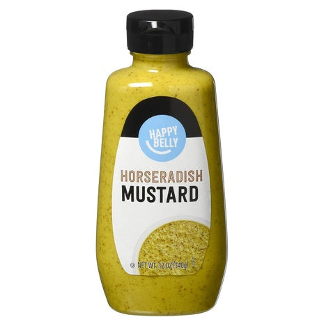 Amazon Brand Horseradish Mustard (12 oz)