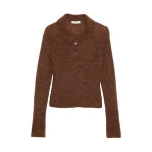 Italian Alpaca-Blend Sweater Polo