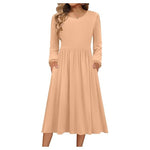 Women's Long Sleeve Dress (13 Colors)