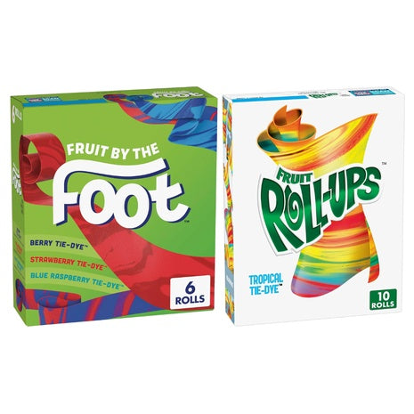 20 Fruit Roll-Ups or 12 Fruit by the Foot