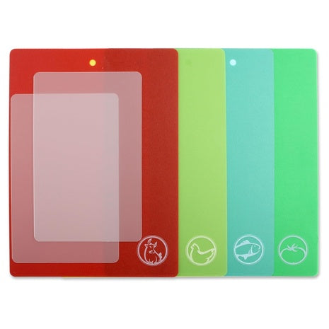 6-Piece Flexible Cutting Board Set
