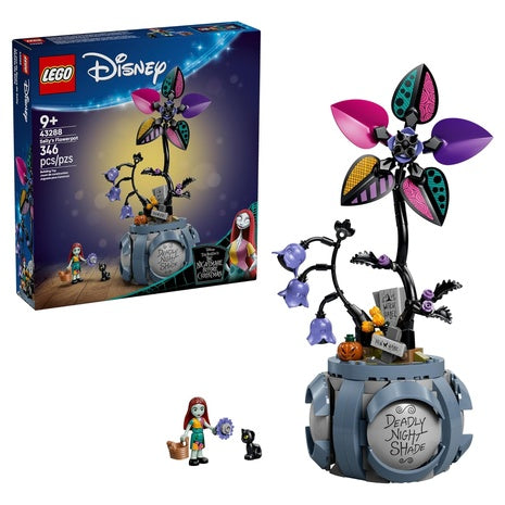 346-Piece LEGO Disney Sally's Flowerpot Building Set