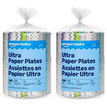 600 Amazon Basics Ultra Paper Plates