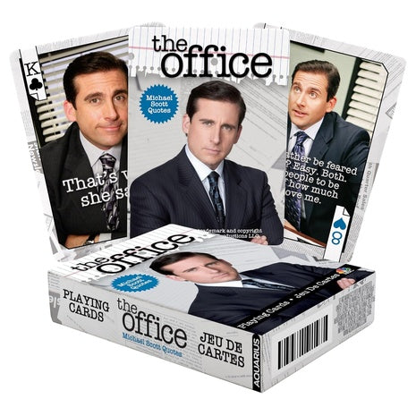 The Office Michael Quotes Playing Cards