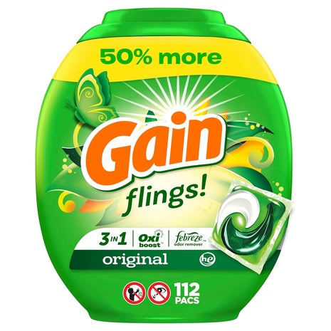 Huge Savings on Gain Laundry Detergent