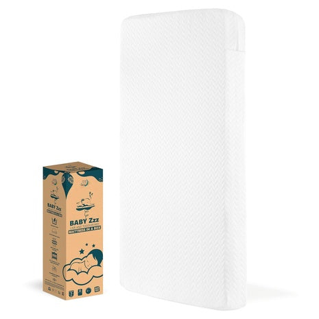 Dream On Me Baby Zzz 5” Crib & Toddler Bed Mattress in a Box