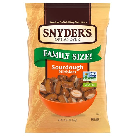 Snyder's of Hanover Sourdough Pretzels (OU-D, 16oz)