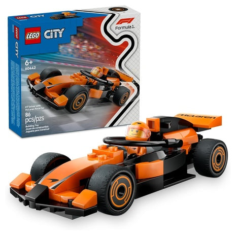 LEGO City F1 Driver with McLaren Race Car