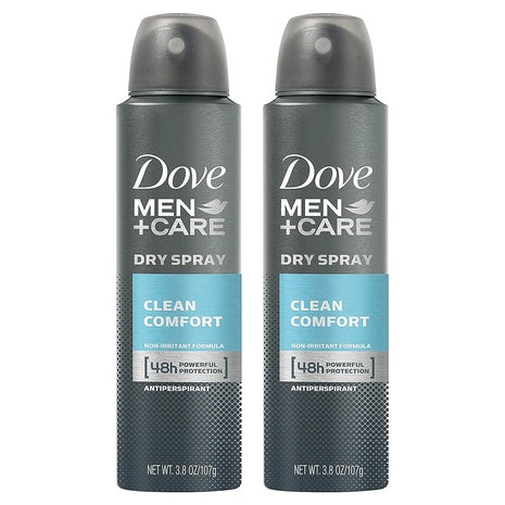 2-Pack Dove Men+Care Dry Spray