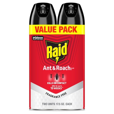 2-Pack Raid Ant & Roach Killer