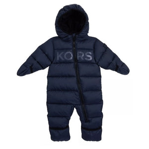 Michael Kors Baby Boys Logo Fleece Lined Pram Snowsuit