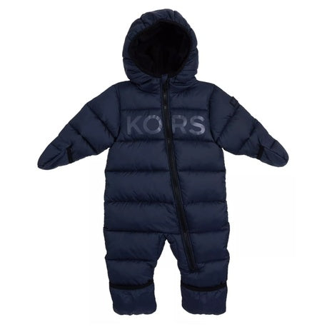 Michael Kors Baby Boys Logo Fleece Lined Pram Snowsuit