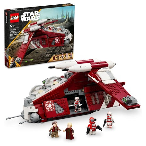 1083-Piece LEGO Star Wars: The Clone Wars Coruscant Guard Gunship Building Toy
