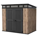 Keter 8' X 6' Signature Collection Aspen Resin Outdoor Storage Shed