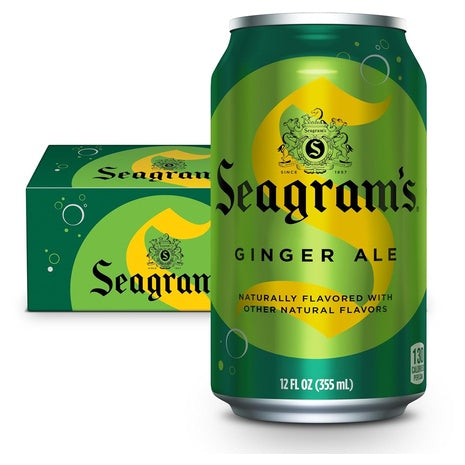12 Cans Seagram's Ginger Ale