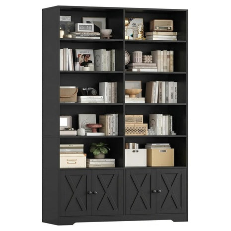 HIFIT 78" Tall Bookshelf Storage Cabinet