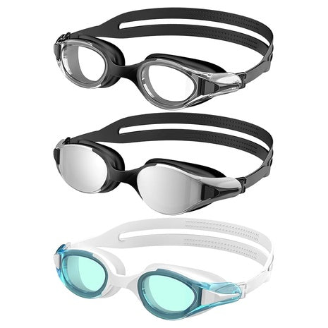 3 NSSIW Anti Fog Swim Goggles