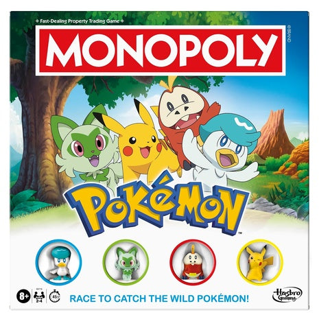 Monopoly Pokemon Edition Family Board Game