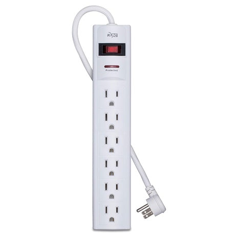 15-Foot 6-Outlet Surge Protector Power Strip