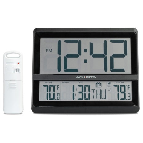 AcuRite Atomic Clock with Outdoor Temperature