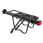 Ozark Trail Adjustable Rear Bike Rack with Tailight