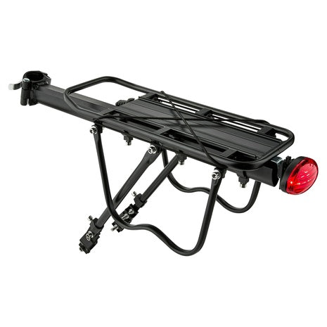 Ozark Trail Adjustable Rear Bike Rack with Tailight