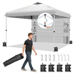 Ktaxon 10' X 10' Ez Pop Up Canopy Tent (3 Colors)
