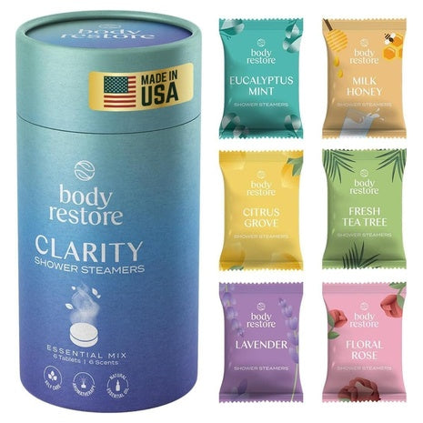 6-Pack Clarity Shower Steamers