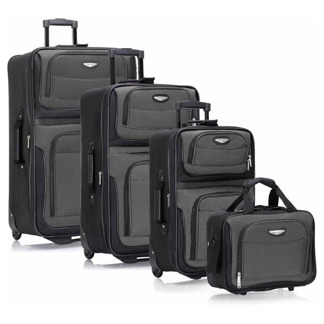 4-Piece Amsterdam Expandable Luggage Set