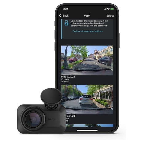 Garmin Dash Cam Mini 3 Ultracompact 1080p HD Dash Cam